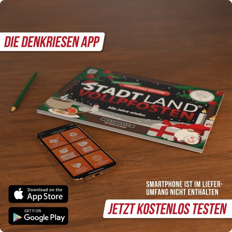 Produktbild: DENKRIESEN - STADT LAND VOLLPFOSTEN&reg; - CHRISTMAS EDITION - "Alle Jahre wieder."