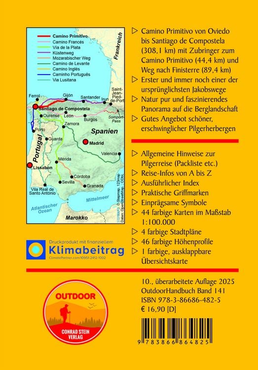 Produktbild: Spanien: Jakobsweg Camino Primitivo
