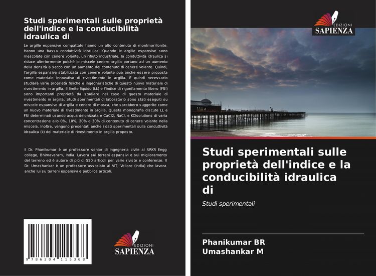 Produktbild: Studi sperimentali sulle propriet&agrave; dell'indice e la conducibilit&agrave; idraulica di
