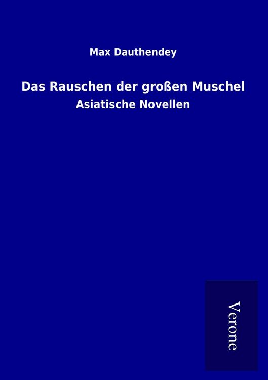 Produktbild: Das Rauschen der gro&szlig;en Muschel