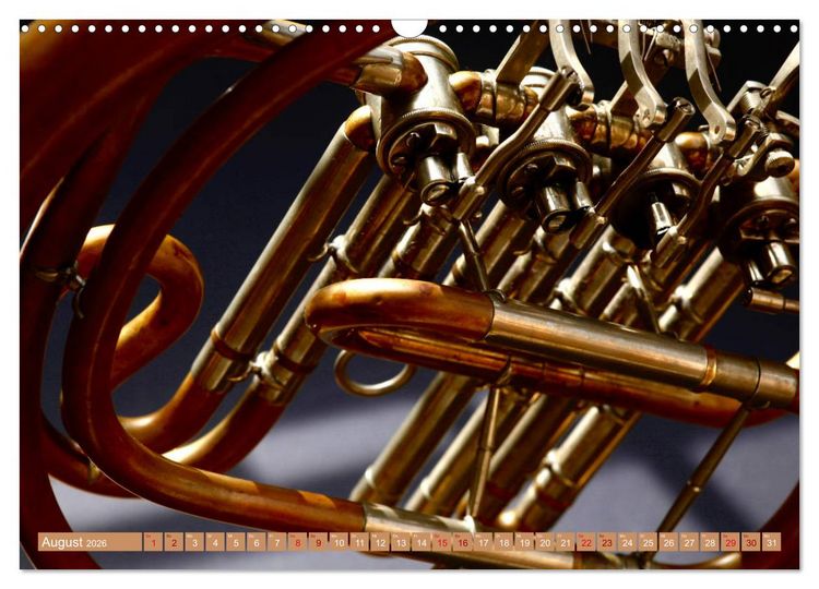 Produktbild: Aus Liebe zur Musik (Wandkalender 2026 DIN A3 quer), CALVENDO Monatskalender