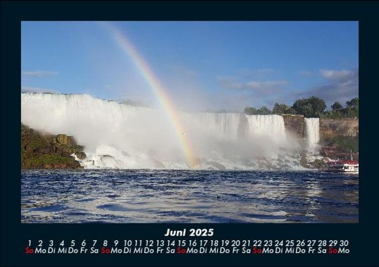 Produktbild: Wasserf&auml;lle 2025 Fotokalender DIN A5