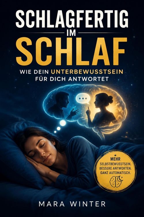 Produktbild: Schlagfertig im Schlaf - Wie dein Unterbewusstsein f&uuml;r dich antwortet