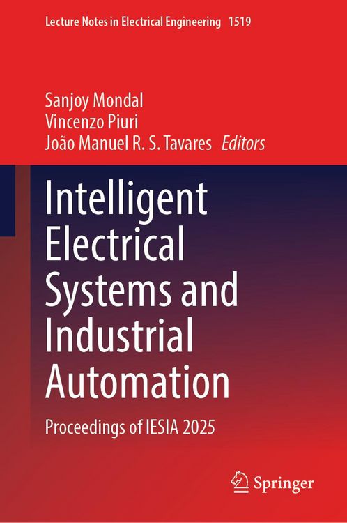 Produktbild: Intelligent Electrical Systems and Industrial Automation