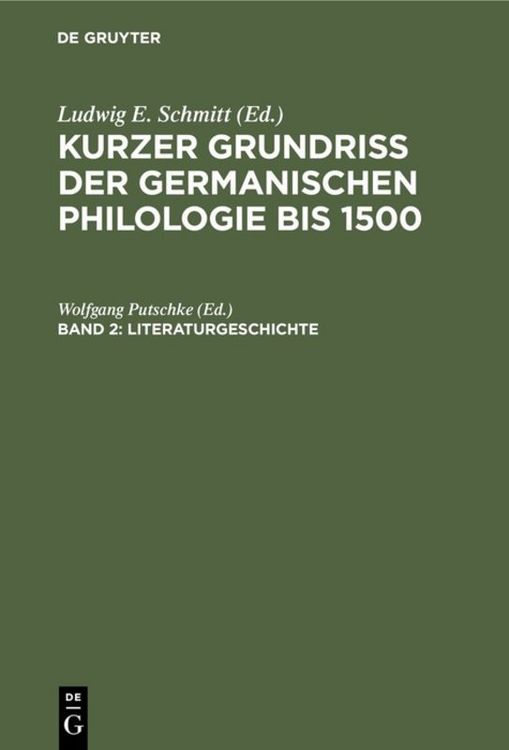 Produktbild: Literaturgeschichte