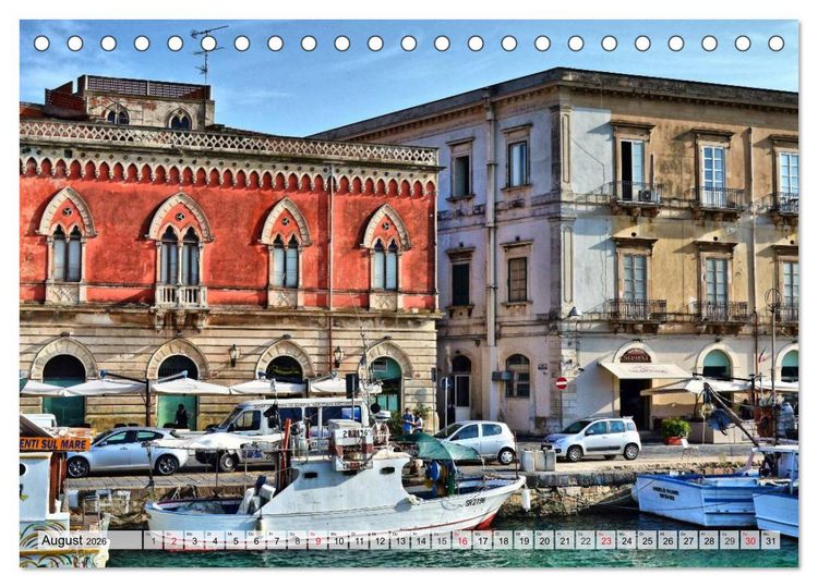 Produktbild: Sizilien - Insel zwischen zwei Kontinenten (Tischkalender 2026 DIN A5 quer), CALVENDO Monatskalender
