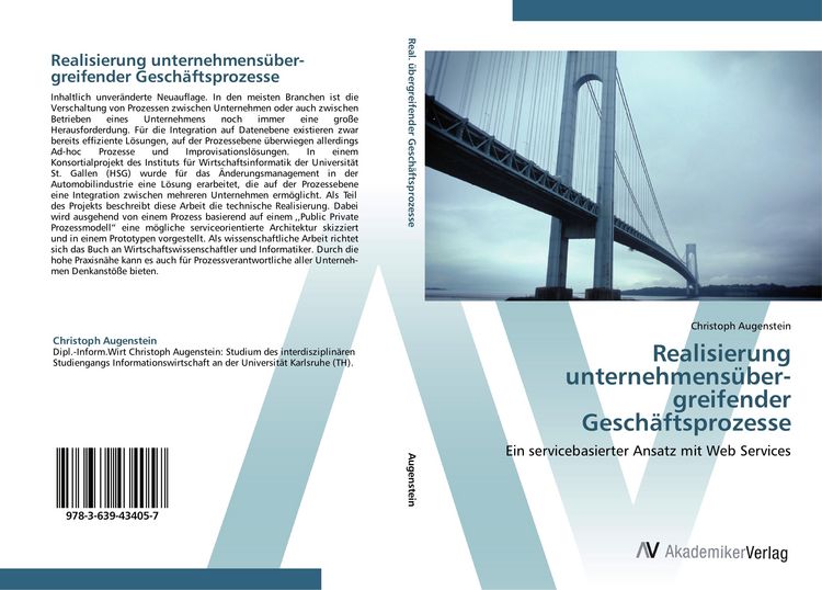 Produktbild: Realisierung unternehmens&uuml;ber&shy;greifender Gesch&auml;ftsprozesse