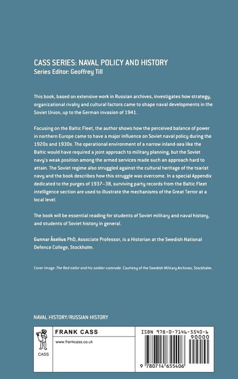 Produktbild: The Rise and Fall of the Soviet Navy in the Baltic 1921-1941