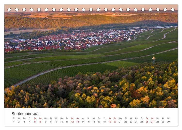 Produktbild: Eibelstadt (Tischkalender 2026 DIN A5 quer), CALVENDO Monatskalender