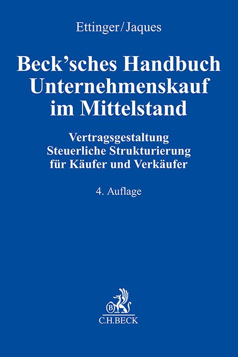 Produktbild: Beck'sches Handbuch Unternehmenskauf im Mittelstand
