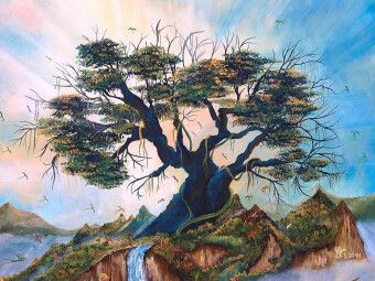Produktbild: CALVENDO Puzzle Tree of Live | 1000 Teile Lege-Gr&ouml;&szlig;e 64x48cm Foto-Puzzle f&uuml;r gl&uuml;ckliche Stunden