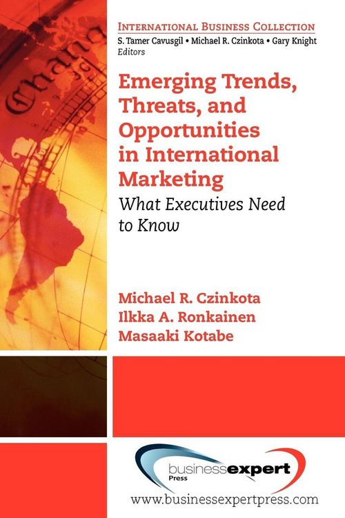 Produktbild: Emerging Trends, Threats and Opportunities in International Marketing