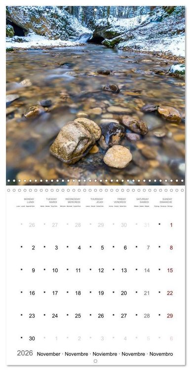 Produktbild: Light in the Bavarian Alps - Fantastic Landscapes (Wall Calendar 2026 12 &times; 12 Inch) CALVENDO 12 Month Wall Calendar