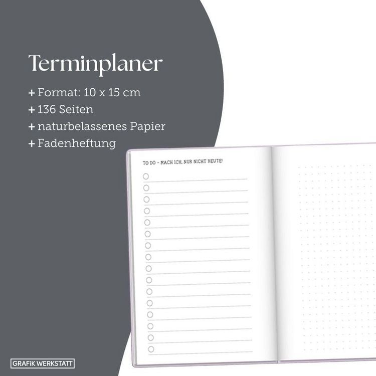 Produktbild: Terminplaner 2027 Kleines Herz