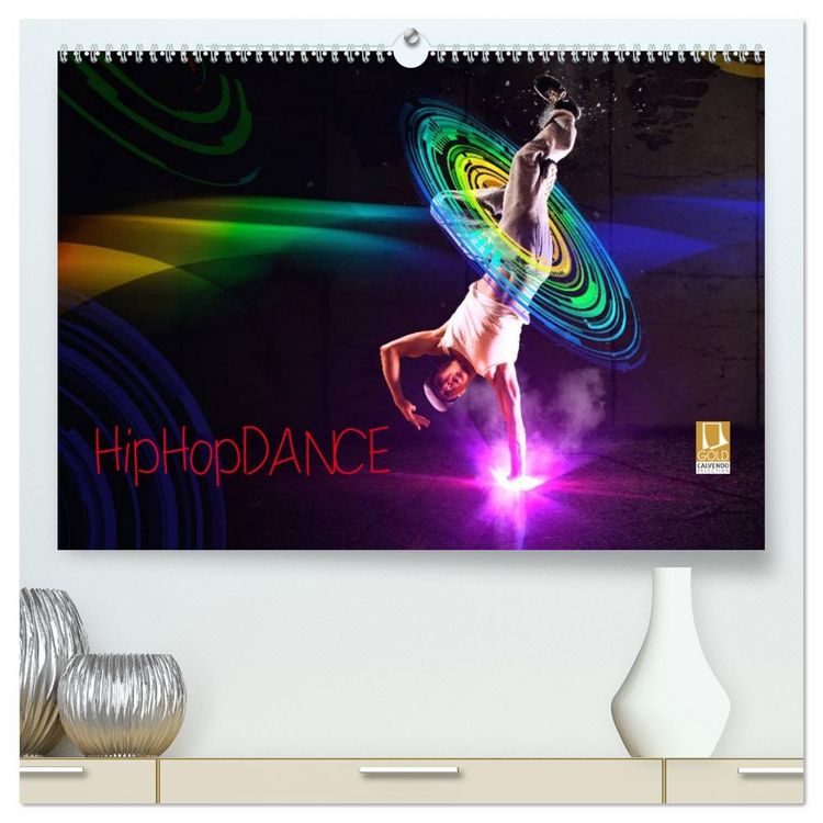 Produktbild: HipHopDance (hochwertiger Premium Wandkalender 2026 DIN A2 quer), Kunstdruck in Hochglanz