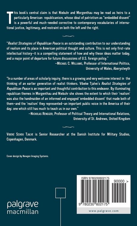 Produktbild: Realist Strategies of Republican Peace