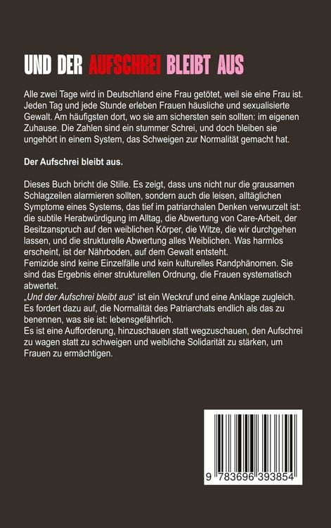 Produktbild: Und der Aufschrei bleibt aus