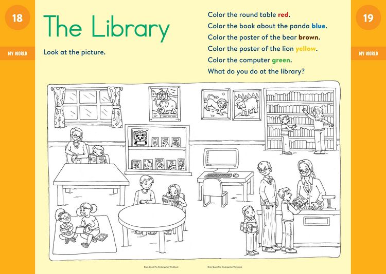 Produktbild: Brain Quest Workbook: Pre-K