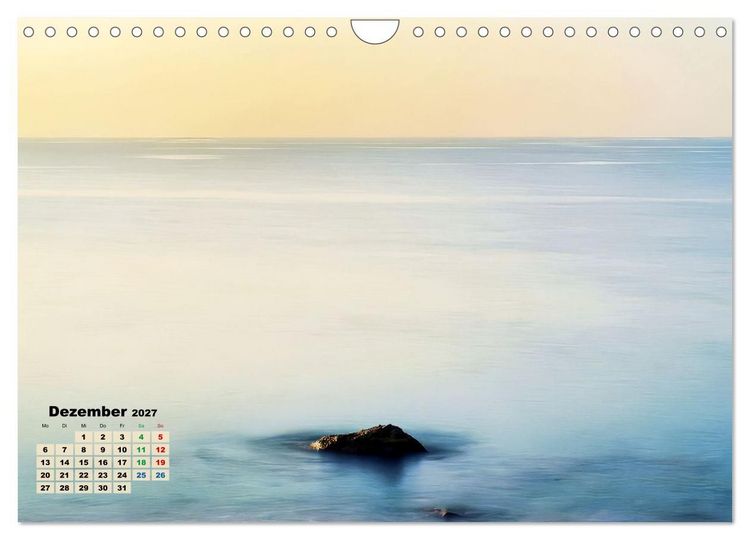 Produktbild: Minimal-Art - am Strand (Wandkalender 2027 DIN A4 quer), CALVENDO Monatskalender
