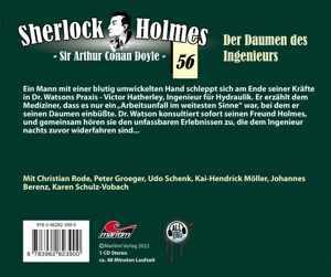 Produktbild: Sherlock Holmes - Der Daumen des Ingenieurs, 1 Audio-CD