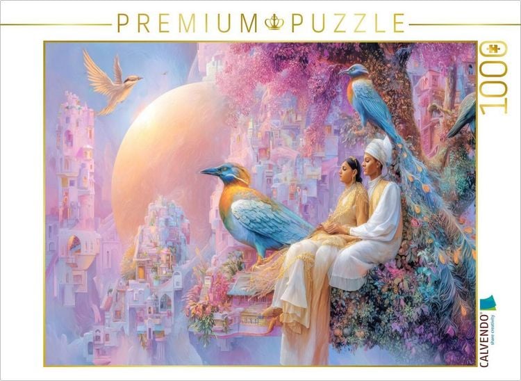 Produktbild: CALVENDO Puzzle Paradiesische Welt | 1000 Teile Lege-Gr&ouml;&szlig;e 64x48cm Foto-Puzzle f&uuml;r gl&uuml;ckliche Stunden