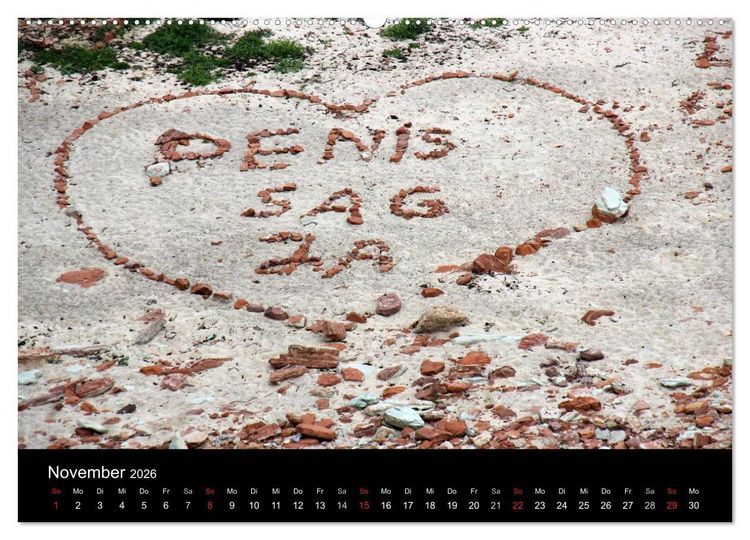 Produktbild: Faszinierendes Helgoland (hochwertiger Premium Wandkalender 2026 DIN A2 quer), Kunstdruck in Hochglanz