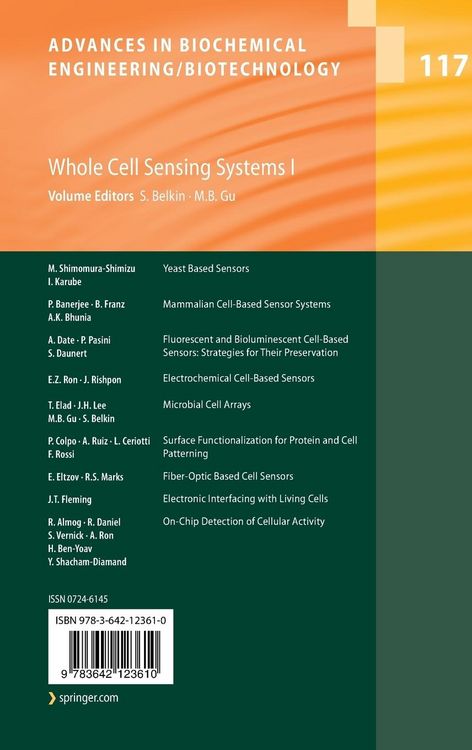 Produktbild: Whole Cell Sensing Systems I