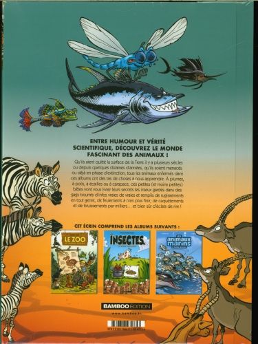 Produktbild: Grrrrrrrrr ! : la faune sauvage en BD : pack tomes 1, 4 et 5