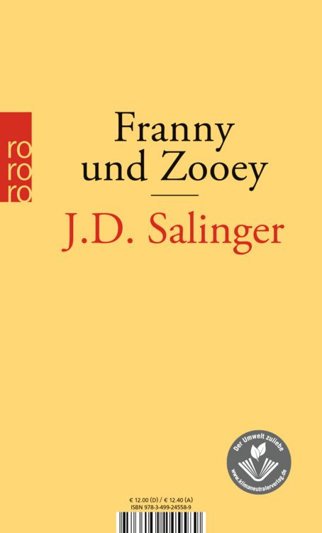 Produktbild: Franny und Zooey