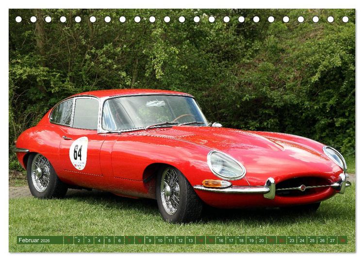 Produktbild: Oldtimer - Fahrzeuge die Geschichte schrieben (Tischkalender 2026 DIN A5 quer), CALVENDO Monatskalender