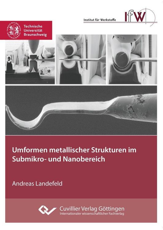 Produktbild: Umformen metallischer Strukturen im Submikro- und Nanobereich