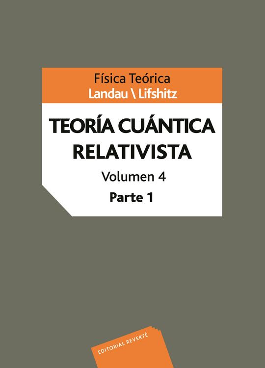 Produktbild: Teor&iacute;a cu&aacute;ntica relativista