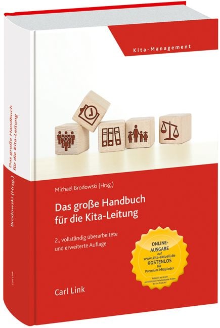 Produktbild: Das gro&szlig;e Handbuch f&uuml;r die Kita-Leitung