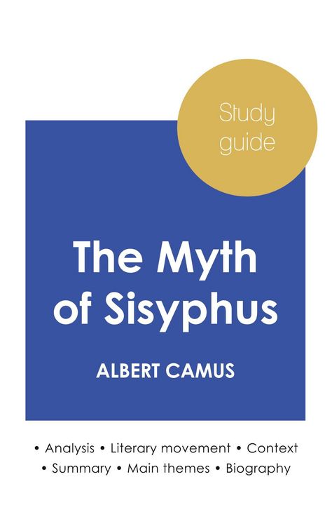 Produktbild: Study guide The Myth of Sisyphus by Albert Camus (in-depth literary analysis and complete summary)