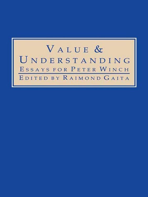 Produktbild: Value and Understanding