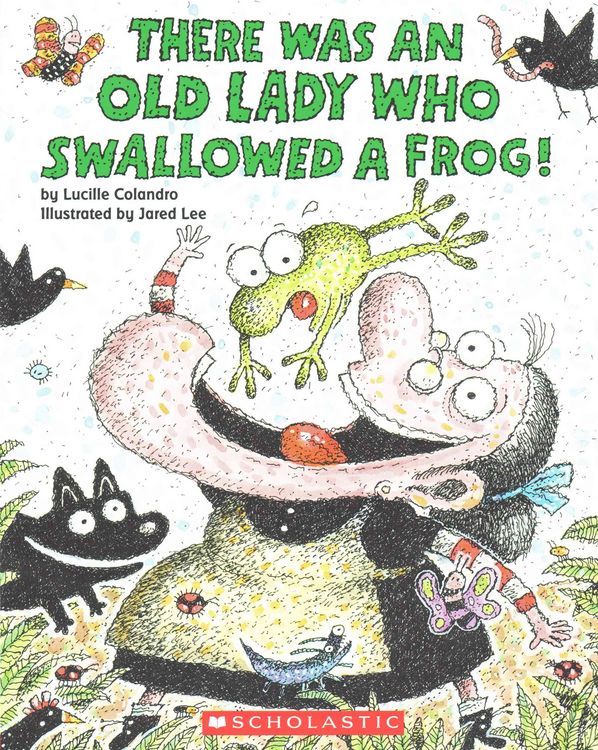 Produktbild: There Was an Old Lady Who Swallowed a Frog!