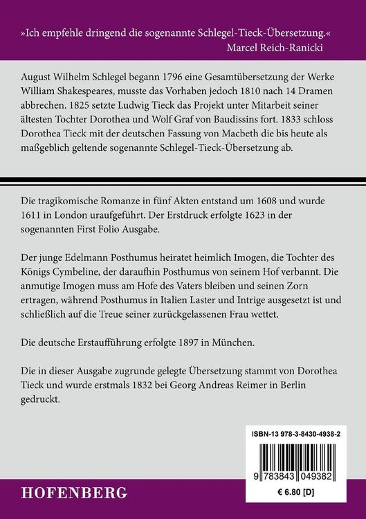 Produktbild: Cymbeline