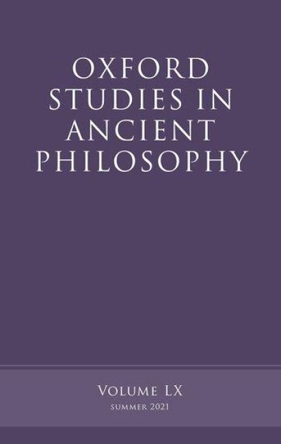 Produktbild: Oxford Studies in Ancient Philosophy, Volume 60