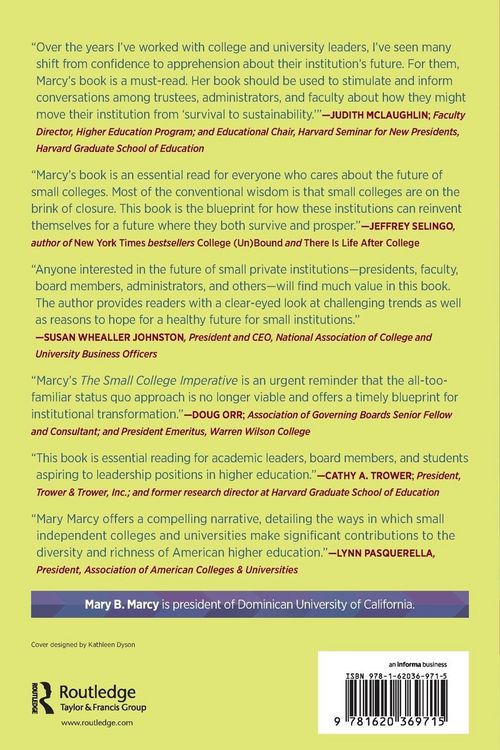Produktbild: The Small College Imperative