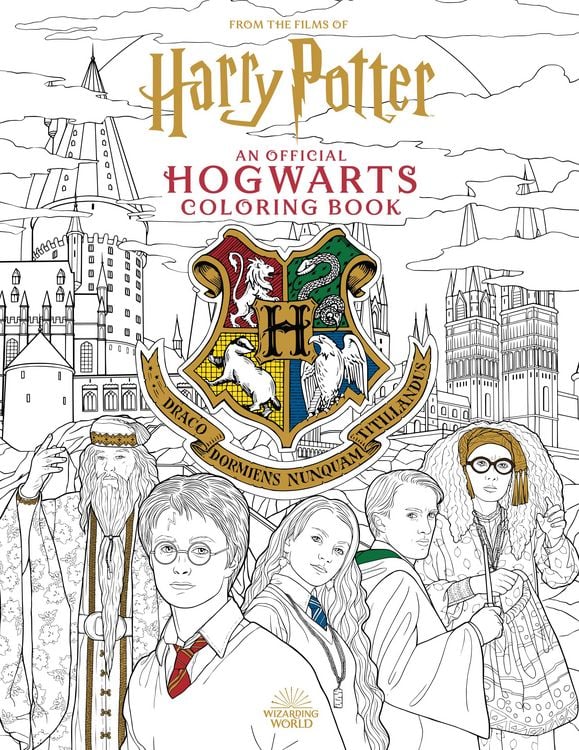 Produktbild: Harry Potter: An Official Hogwarts Coloring Book