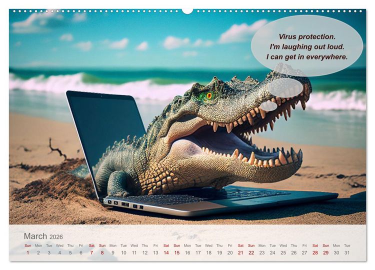 Produktbild: You really think you are an IT expert (Wall Calendar 2026 DIN A2 landscape), CALVENDO 12 Month Wall Calendar