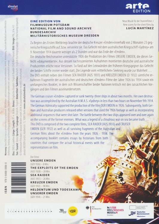 Produktbild: Kreuzer Emden