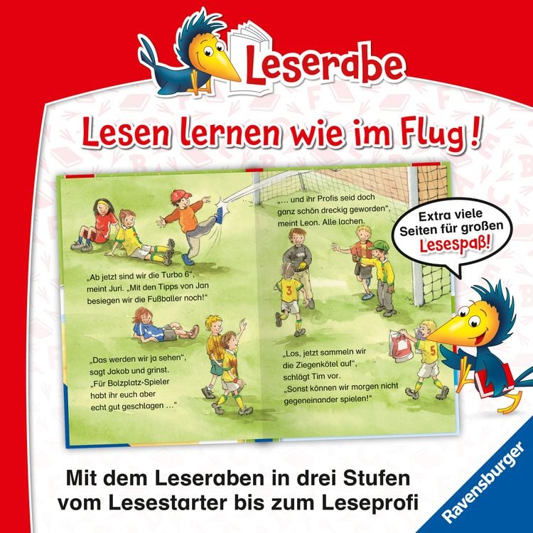 Produktbild: Leserabe Sonderausgaben - Spannende Erstlesegeschichten von Fu&szlig;ballfreunden und Piraten