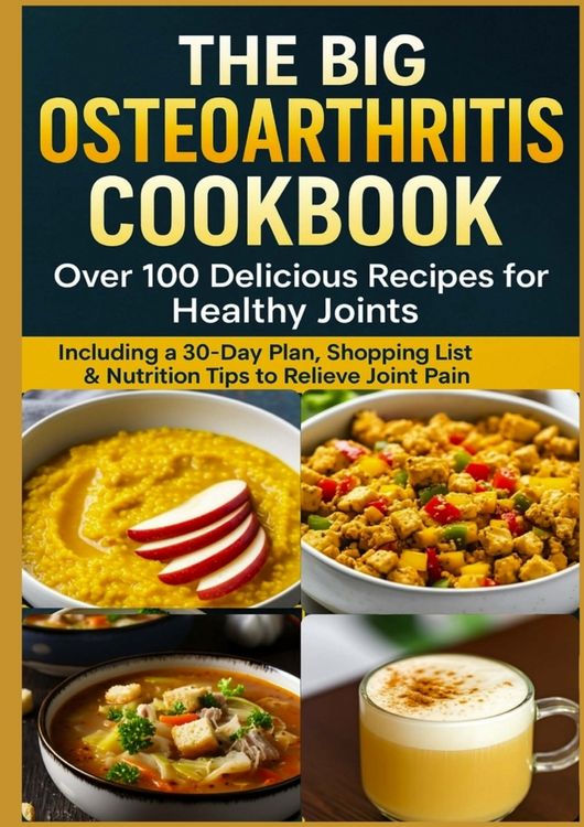 Produktbild: THE BIG OSTEOARTHRITIS COOKBOOK Over 100 Delicious Recipes for Healthy Joints
