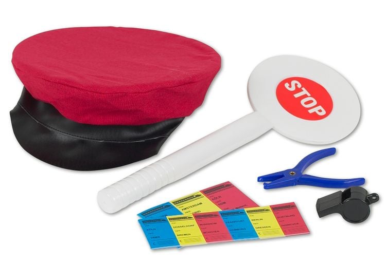 Produktbild: Speedzone Schaffner-Spielset 5-teilig