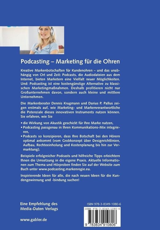 Produktbild: Podcasting - Marketing f&uuml;r die Ohren