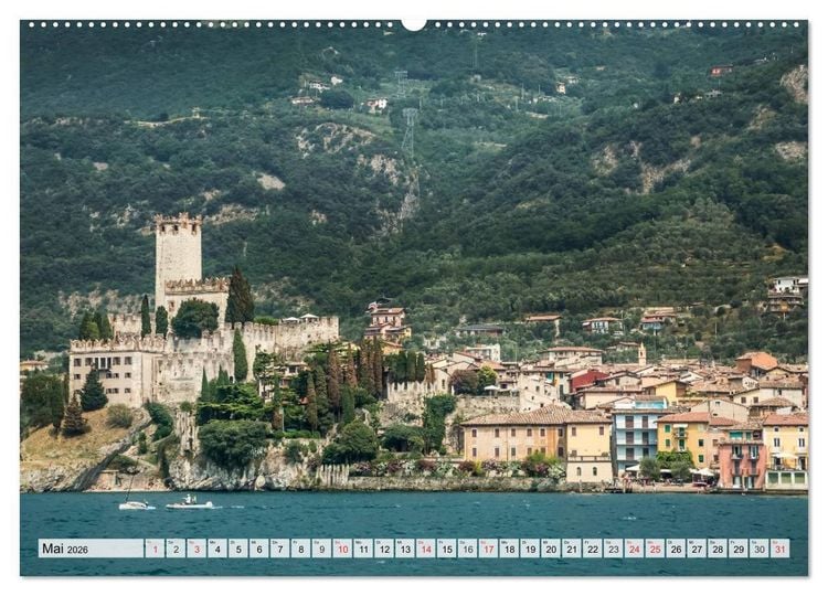 Produktbild: GARDASEE Orte am malerischen Ostufer (Wandkalender 2026 DIN A2 quer), CALVENDO Monatskalender