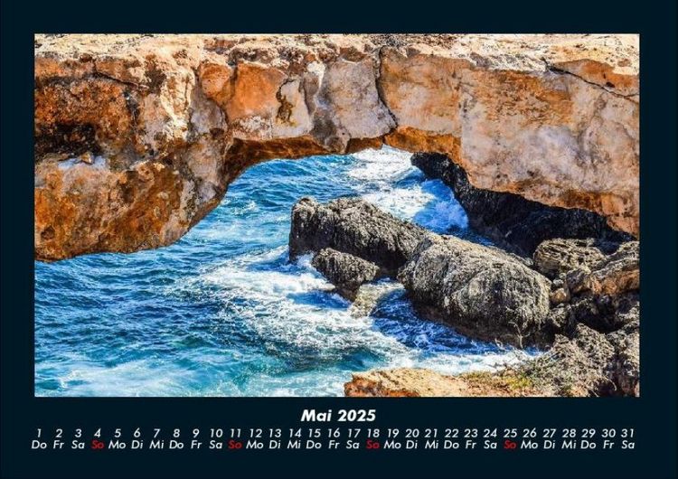 Produktbild: Meereslandschaften 2025 Fotokalender DIN A4