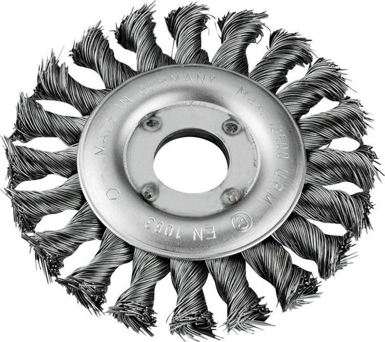 Produktbild: Kwb AGGRESSO-FLEX&reg; SCHEIBENBÜRSTE, STAHLDRAHT, GEZOPFT 719530 1St.