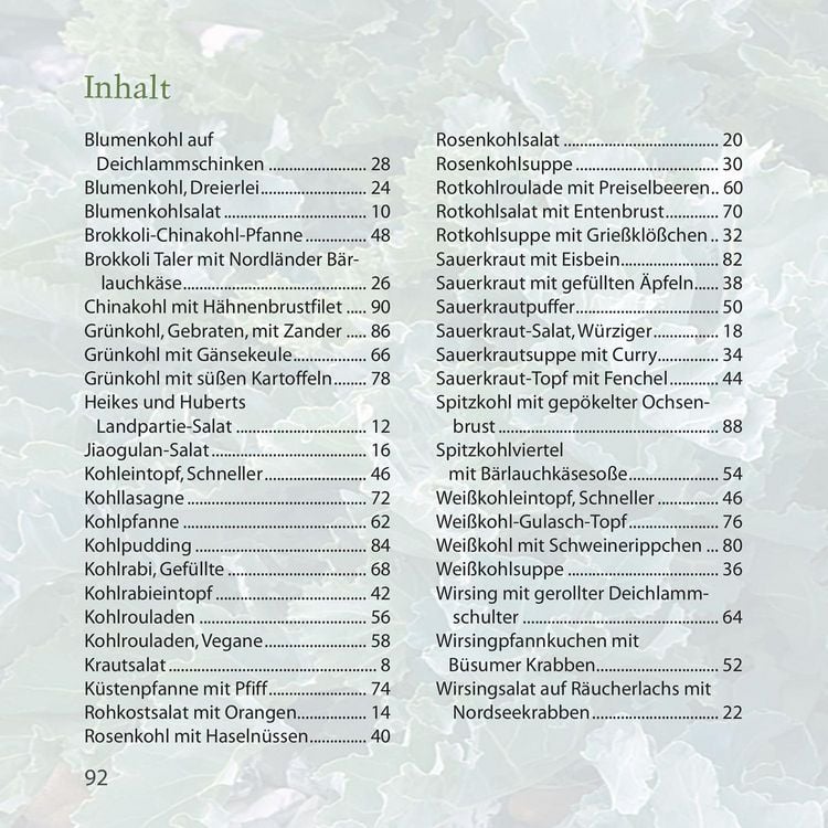 Produktbild: Kohlgem&uuml;se
